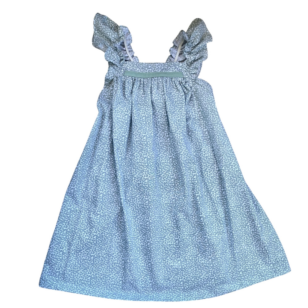 Vestido florcitas menta