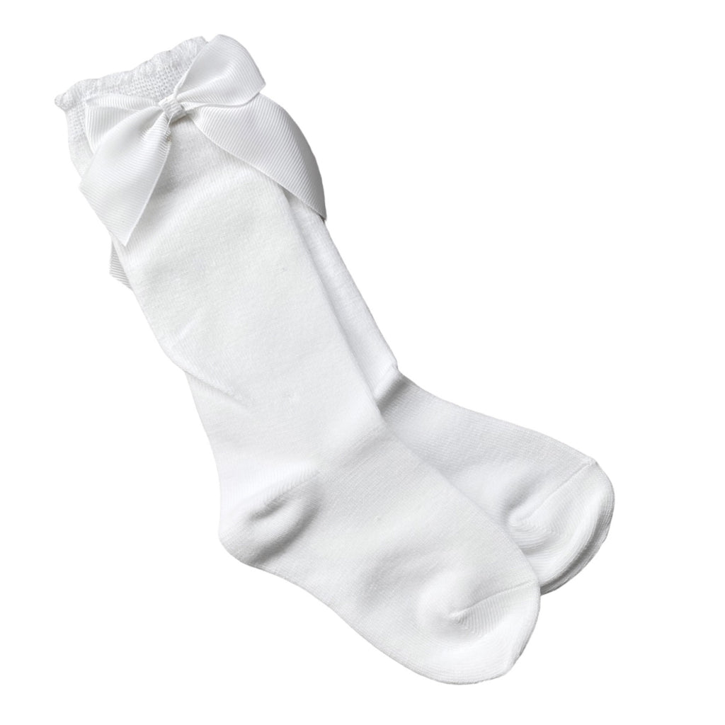 3-PACK Calcetines cortos de mujer color blanco