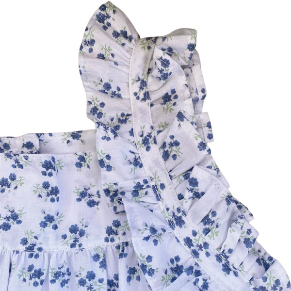 Vestido florcitas azules