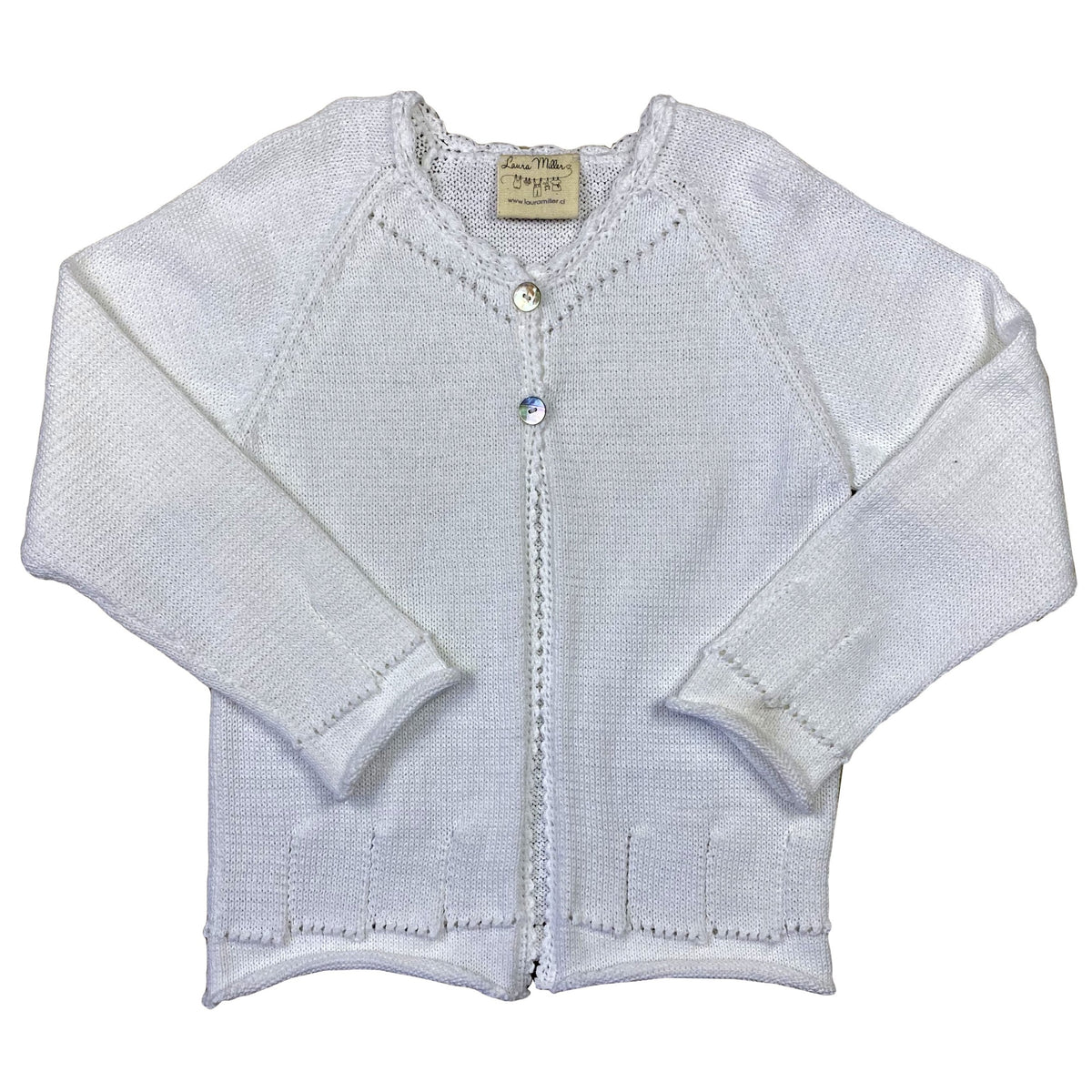 Chaleco blanco verano