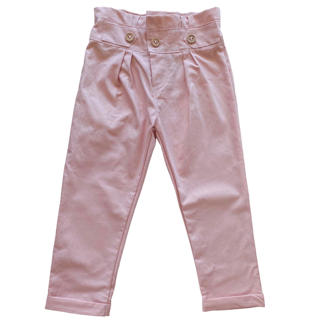 Pantalón clásico rosado Laura Miller Ropa de Niños