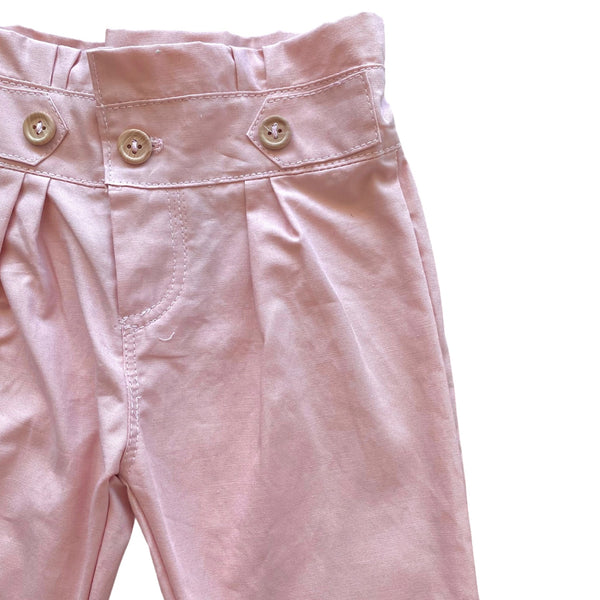 Pantalón clásico rosado Laura Miller Ropa de Niños